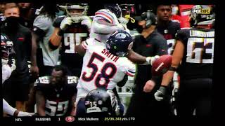 Tashaun Gipson #38 game sealing interception Bears/Falcons