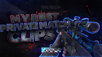 My Top 10 BEST Private Match Trickshots!