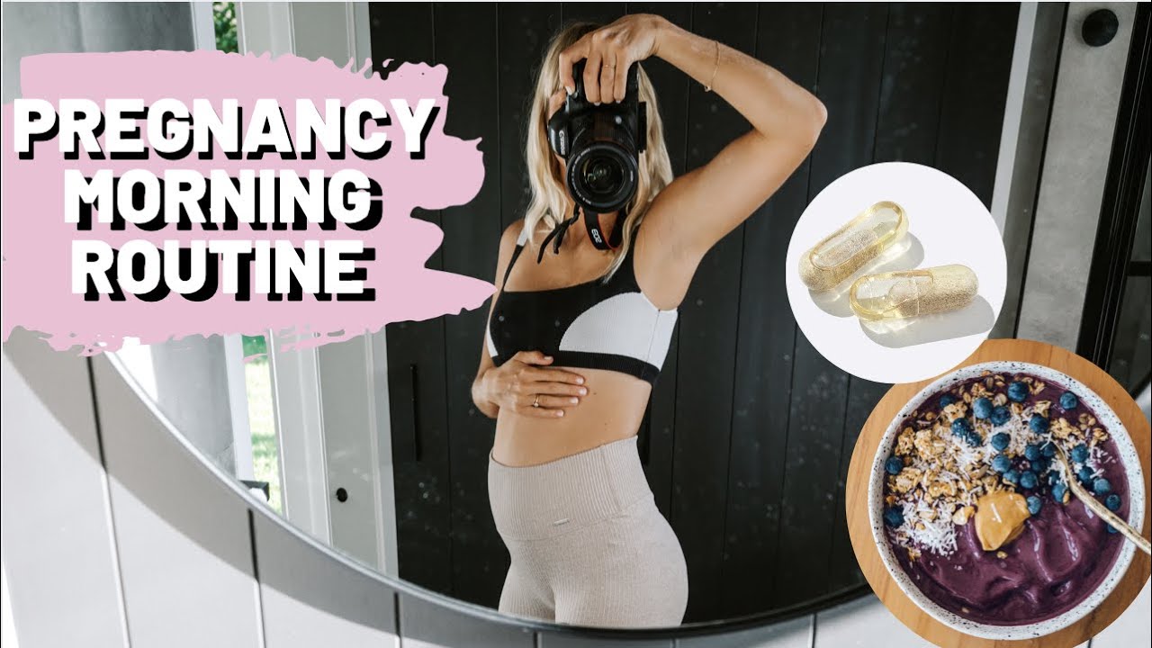 Pregnancy Morning Routine Supplements Fitness Vegan Pregnancy 