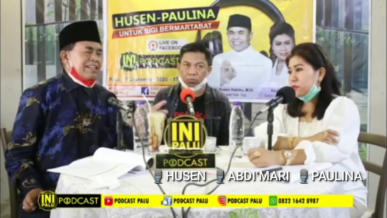 PODCAST PALU.eps.23‼️ Bersama Husen - Paulina (Paslon Bupati Sigi)