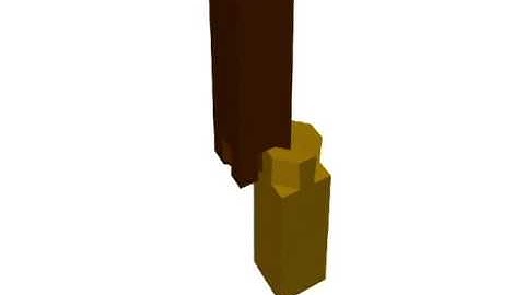 Impossible Dovetail that slides together