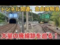 【特急街道へ変貌】観光路線へ大改良!曲線を解消しトンネルをぶち抜きまくった近鉄志摩線の廃線跡を巡る!