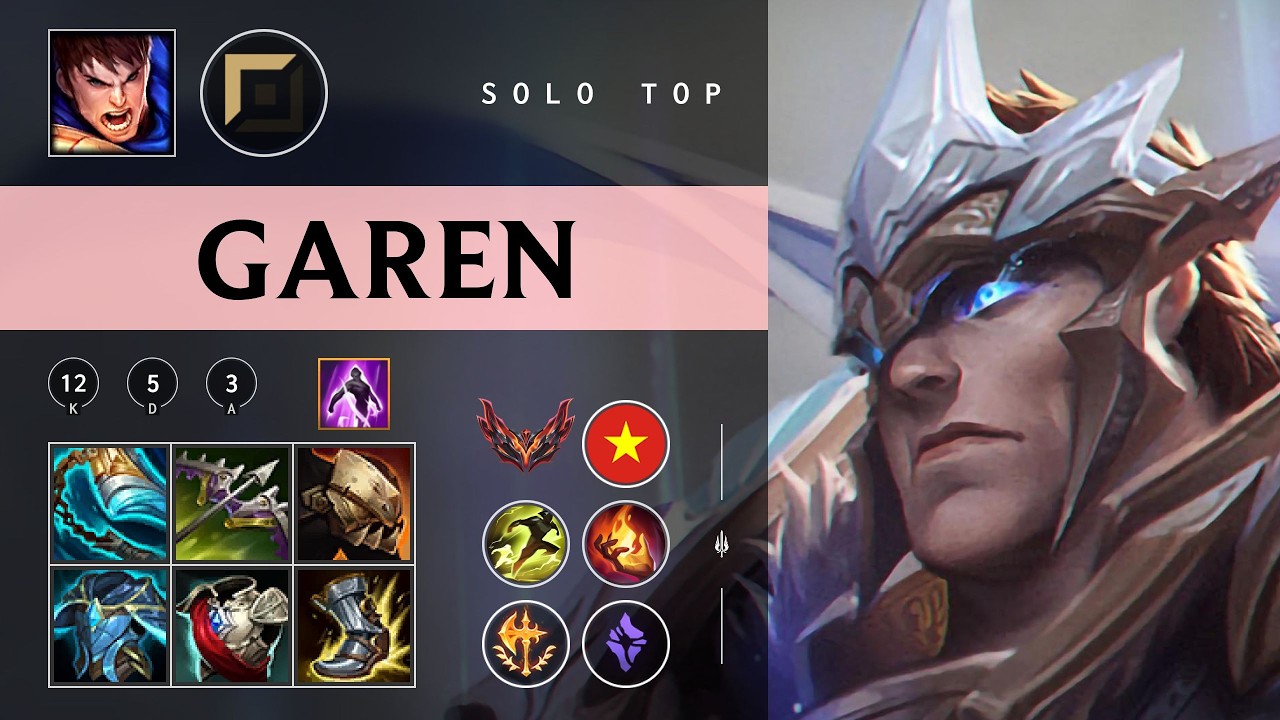 Garen Top vs Zaahen - VN Grandmaster Patch 26.04