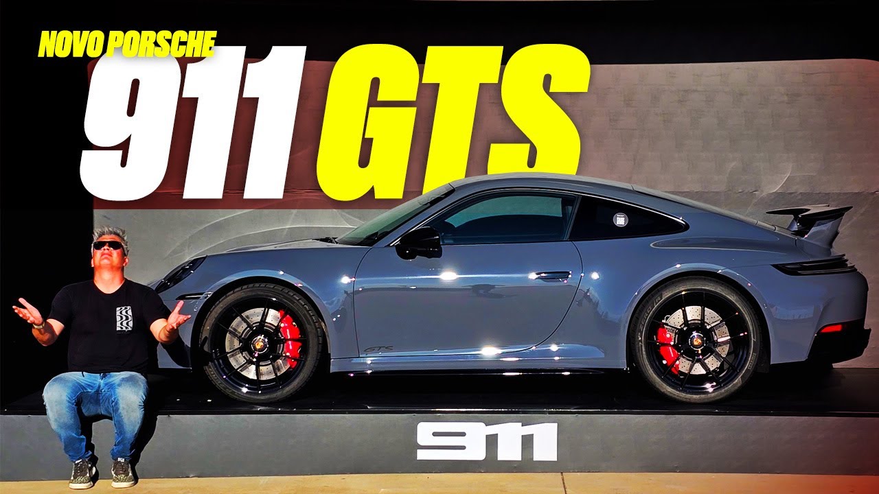 Novo Porsche 911 GTS 2026 - AGORA É HÍBRIDO? SIM! COMO ANDA O 1⁰ 911 COM MOTOR ELÉTRICO DA HISTÓRIA?
