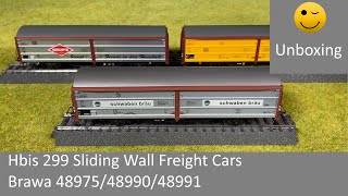 Unboxing Brawa Hbis 299 Sliding Wall