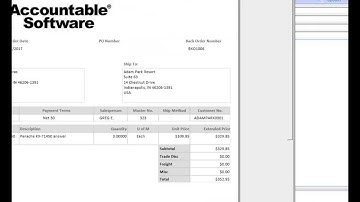 Accountable Software-Forms Printer