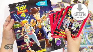 ¡Les presento a Forky! 🐑🐏🐑 Álbum review TOY STORY 4 Panini 2019 📝GRATIS Checklist