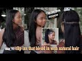AMAZON CLIP INS | How to get your clip ins to look like a sew in | seamless blend  | LASHEY HAIR
