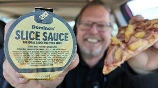 Domino's Pizza NEW Slice Sauce Review #dominos #pizza #slice #sauce #review 