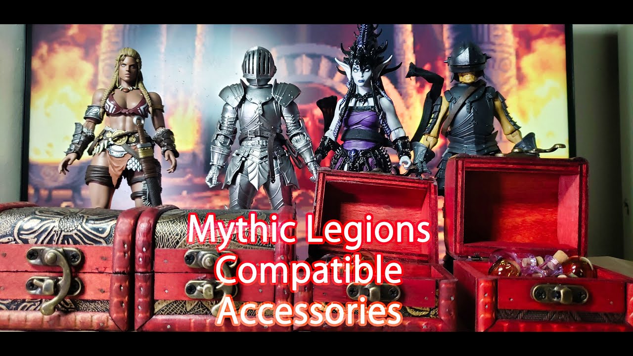 Mythic Legions Compatible Accessories - YouTube