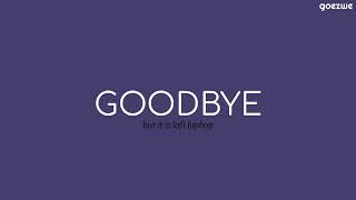 Video thumbnail of "Goodbye but it is lofi hiphop"