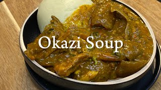 Okazi Soup It’s so delicious and Easy to make. Perfect with any swallow