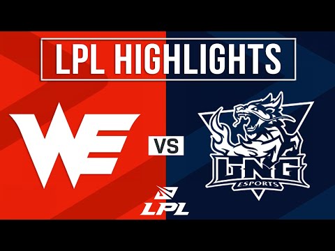 WE vs LNG Highlights ALL GAMES | LPL 2024 Spring | Team WE vs LNG Esports