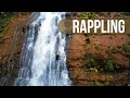 Water Fall Rappling || First time rappling