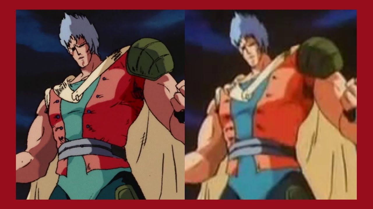 Violence Jack makes an entrance but it's the Blu-ray.