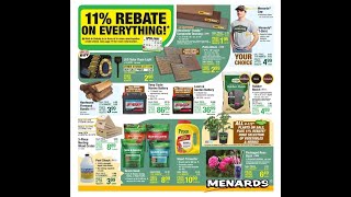 Menards Weekly Ad April 25 – May 5, 2024