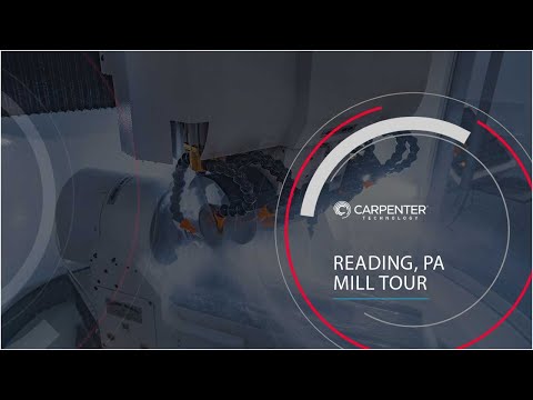 Carpenter Technology: Reading, PA Mill Tour