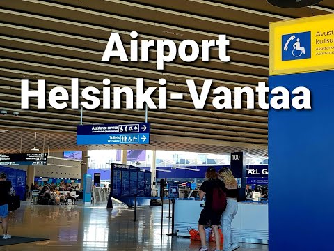 Airport Helsinki-Vantaa. Едем на городском поезде. Быстрый ролик 7 минут #airport #helsinki #finland