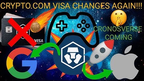 CRYPTO.COM VISA CHANGES BREAKING NEWS!!! CRONOS METAVERSE CONFIRMED! CRO SURPASSES BINANCE! BTC ETH