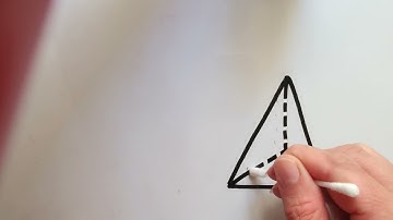 Dibujar una pirámide triangular