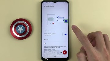 How to enable/disable Select to Speak on Vivo Y21 Android 12