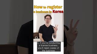 How to Be a Boss in Korea(Business registration) #shorts