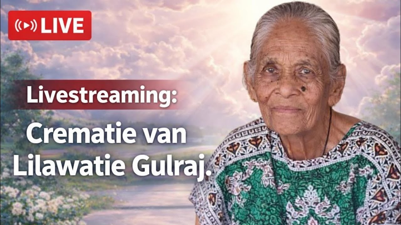 Klik Subscribe/Abonneren en bekijk Uitvaart van mevr. Lilawatie Gulraj. Reacties? App 8888900 Mones