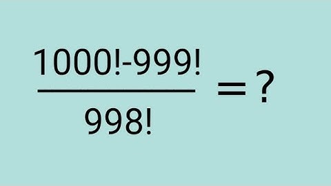 Spain l Can you simplify?? l A nice factorial problem l math Olympiad