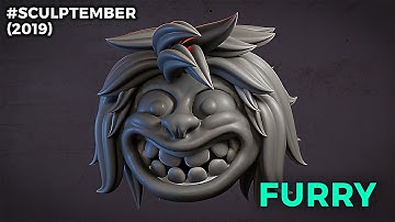 #Sculptember2019 - Furry 20