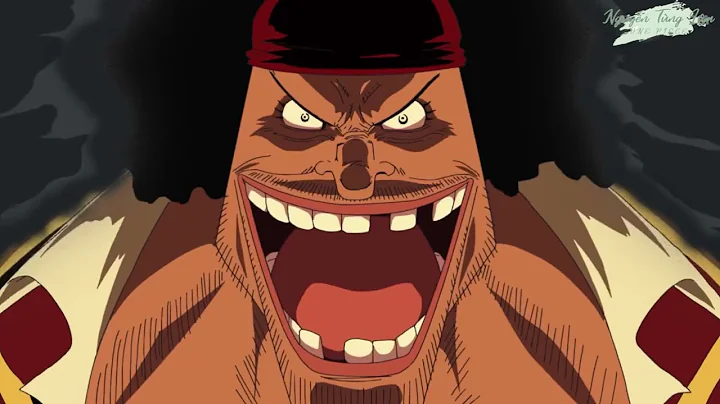 Ace vs Blackbeard - the sun facing against darkness