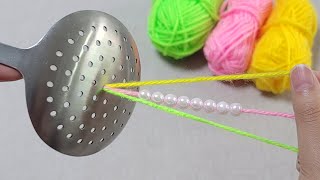 I made 50 in one day and Sold them all! Ingenious idea with yarn and ladle - DIY hacks