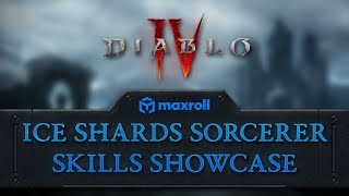 Ice Shards Sorcerer Leveling Skills - Diablo 4