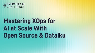 BAE Systems: Mastering XOps for AI at Scale With Open Source & Dataiku