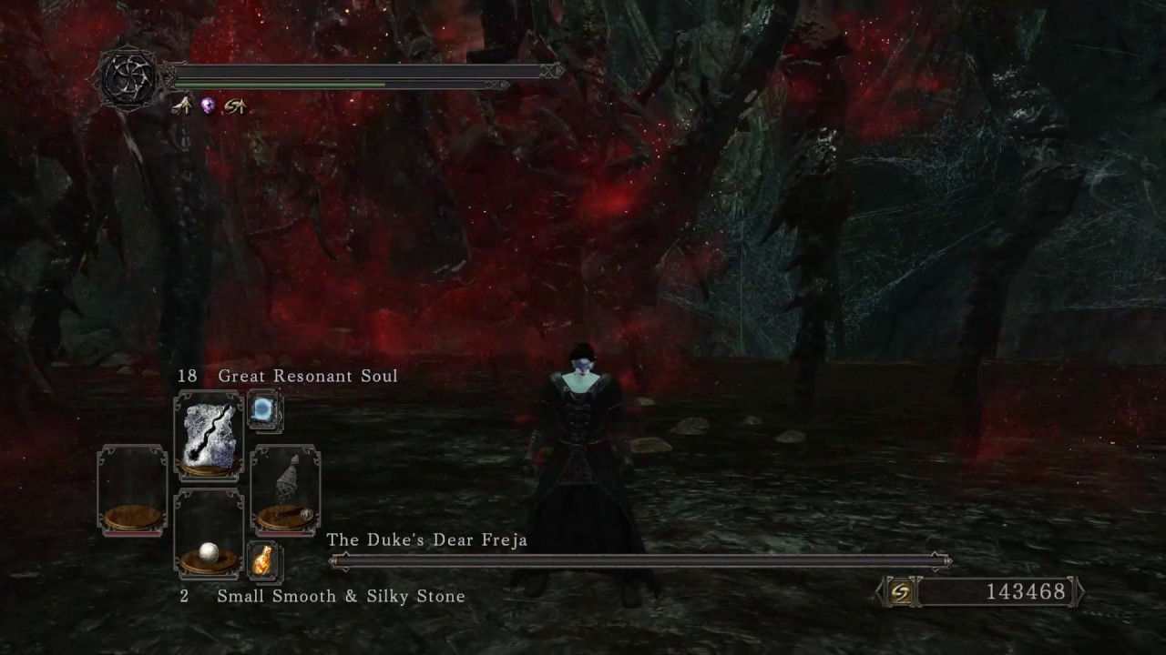 THE DUKE'S DEAR FREJA VS GREAT RESONANT SOUL (SOLO, NG+7, NO DAMAGE)