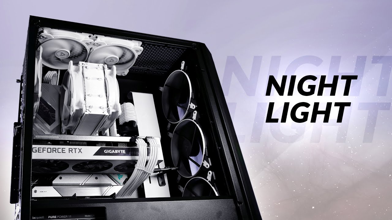 Building Nightlight - The Ultimate Non-Rgb Black & White Pc Build 12900K +  3070 - Youtube