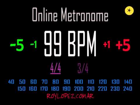 99 bpm metronome