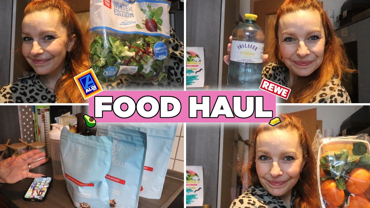 125€ FOOD HAUL | ALDI + REWE | 🥤 MetaFlow | Wocheneinkauf JANUAR 2026 (4) | Das sind WIR #foodhaul