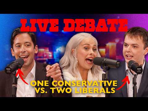 Thumbnail for 2 Liberals vs. 1 Conservative: BAR FIGHT | Michael Knowles, Adam Mockler & Cecilia Rae