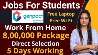 Genpact Recruitment 2024 |Hiring Freshers|Technical Government job|Work From Home Job|Govt Jobs 2024