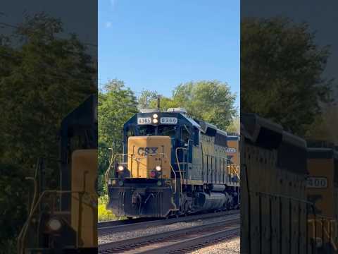 CSX L080 Hauls through #crossroad
