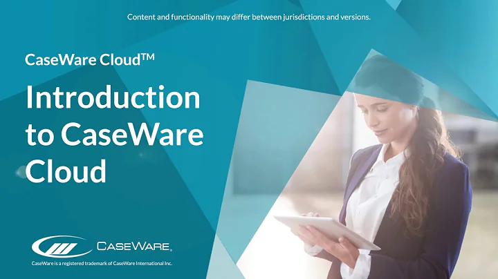 Introduction to CaseWare Cloud - DayDayNews