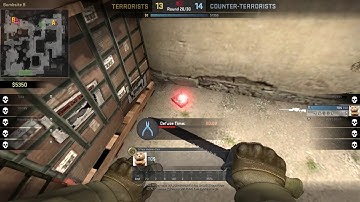 4K and bomb defuse with 0.1 sec left