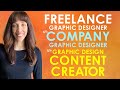 What It&#39;s Like to be a Freelancer vs. Full-Time Graphic Designer at a Company vs. Content Creator