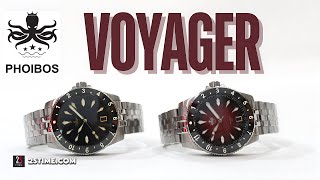PHOIBOS VOYAGER Black & Red Dial | Great Watch, Great Price !