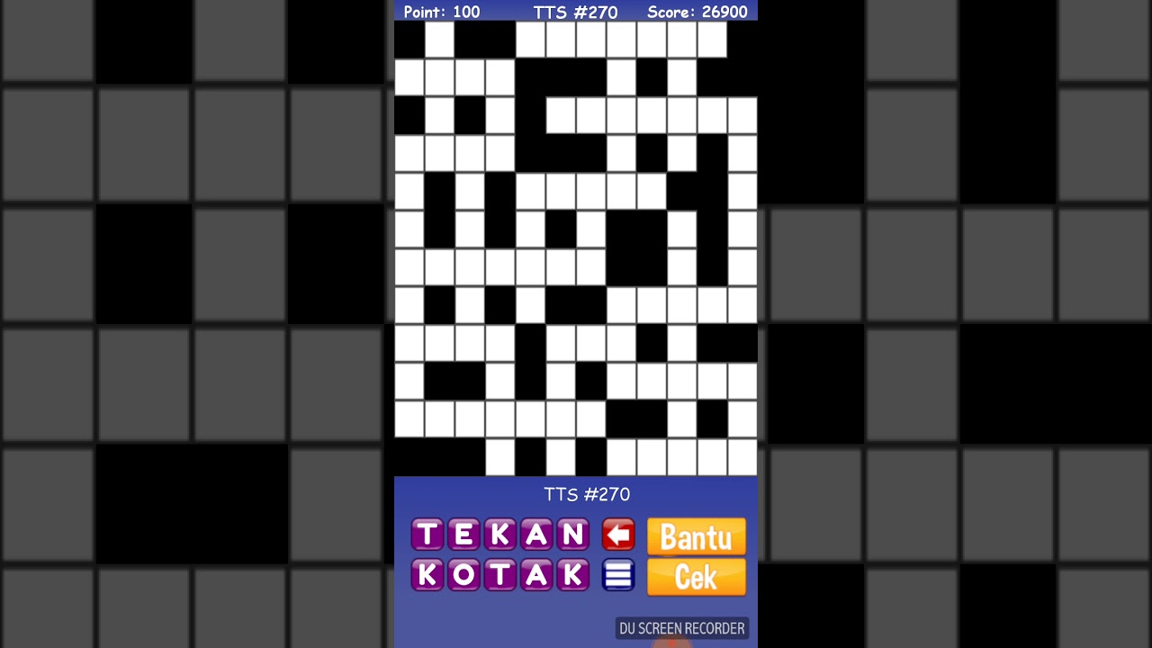 Jawaban Tts 2018 Level 270 Youtube