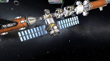 KSP - Low Kerbin Orbit Station - DONE!