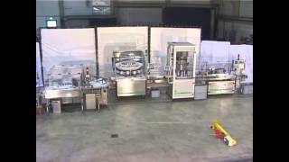 Tablet counting line with RTC200 Romaco Bosspak