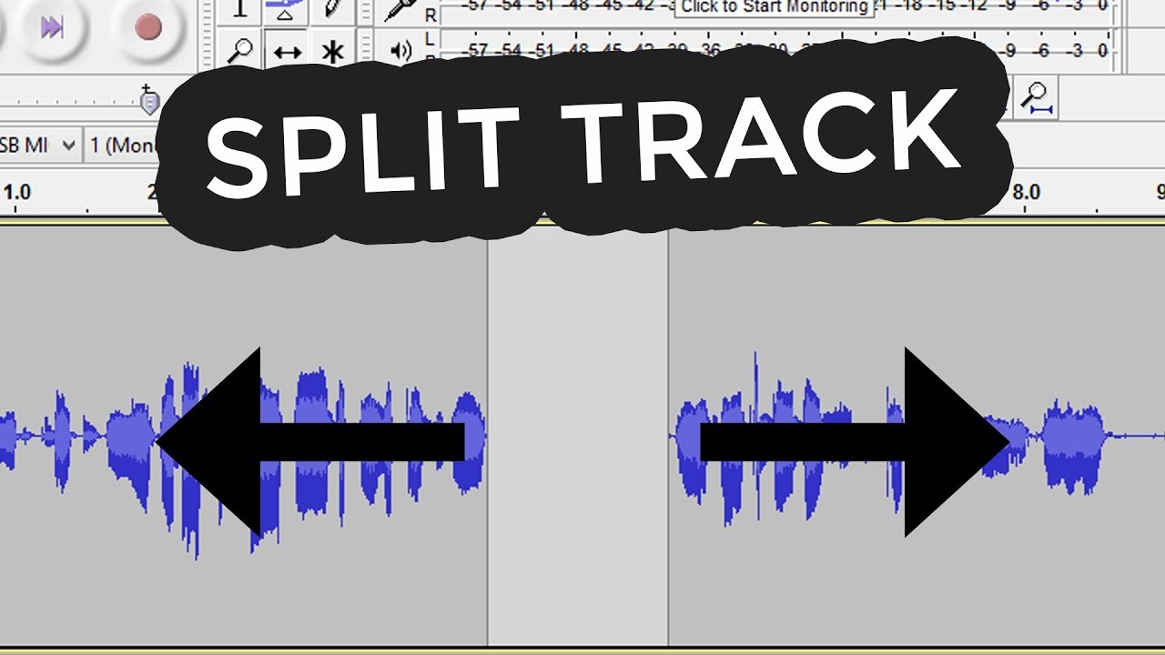 audacity remove track separator