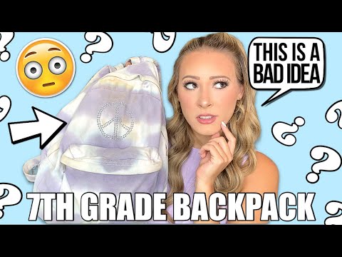I FOUND MY 7TH GRADE BACKPACK!? 😱🤐