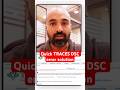 Traces DSc Error #shorts #traces #mobile